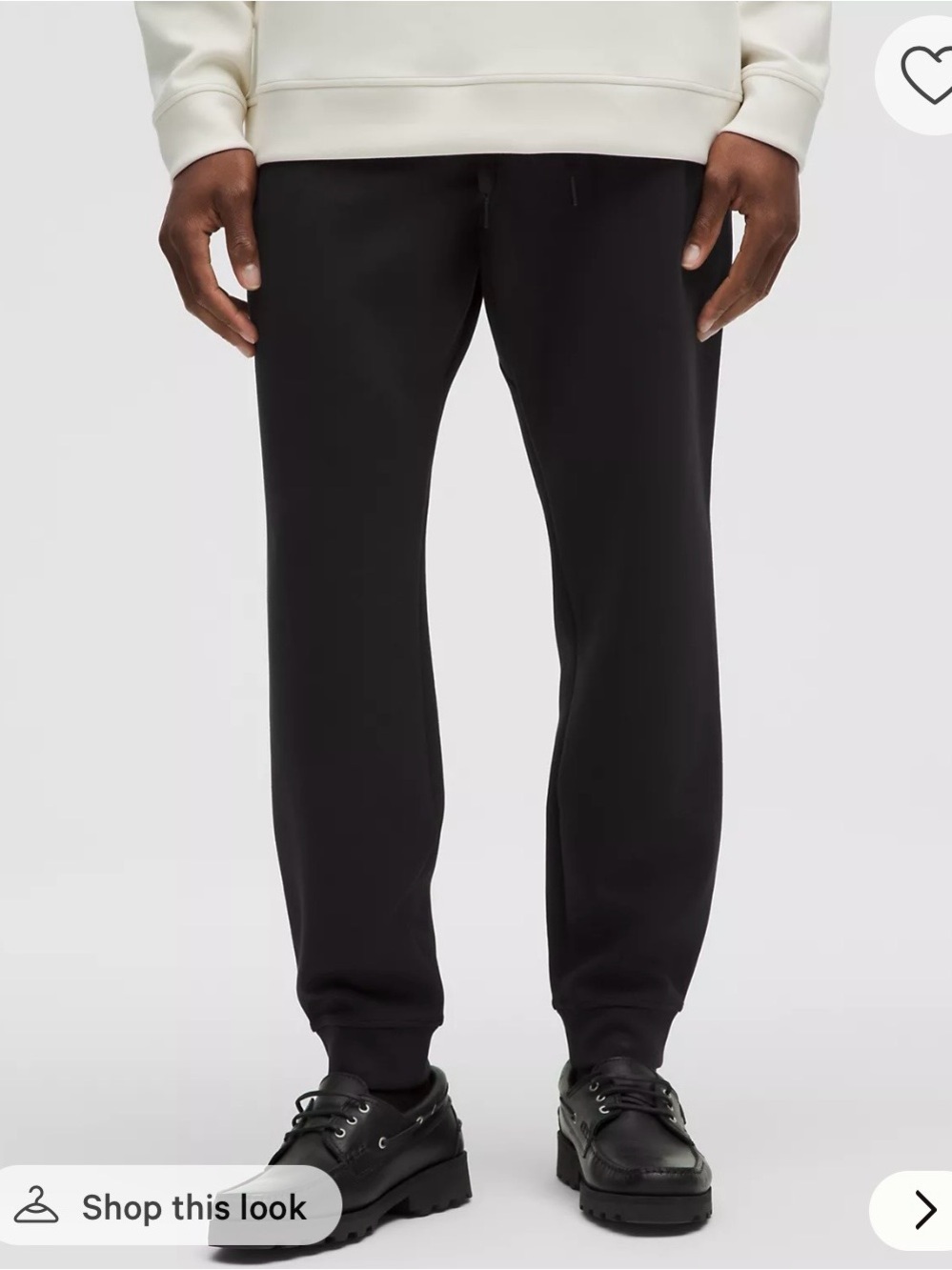Lululemon Smooth Spacer Jogger Pant Size XXL Black SOFT $148